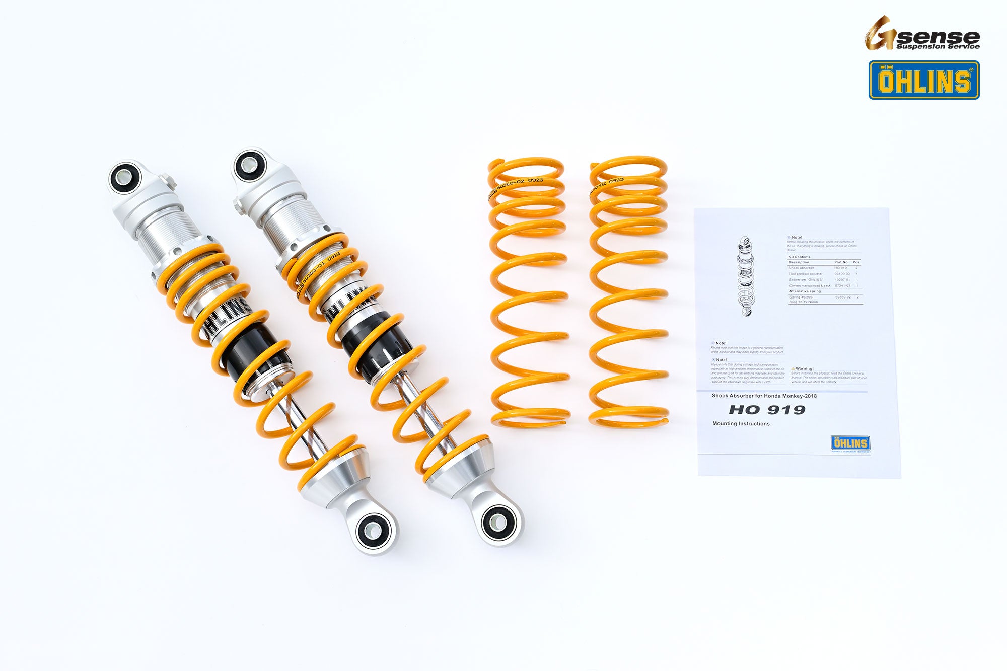 OHLINS HO919 S36E – OHLINS日本国内正規代理店 G sense Web store