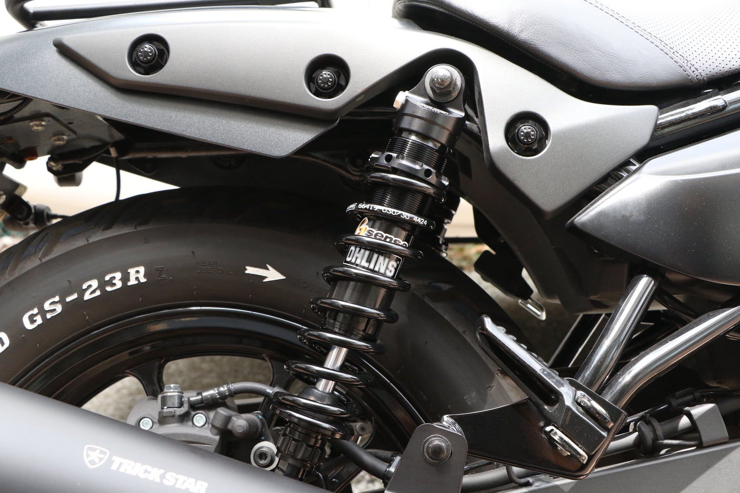 G sense ORIGINAL OHLINS GS2502 S36DR1L Blackline