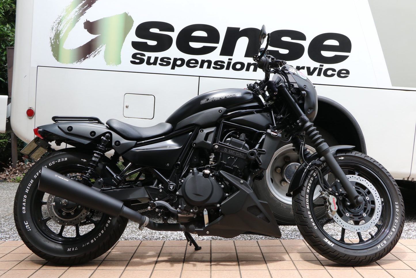 G sense ORIGINAL OHLINS GS2502 S36DR1L Blackline