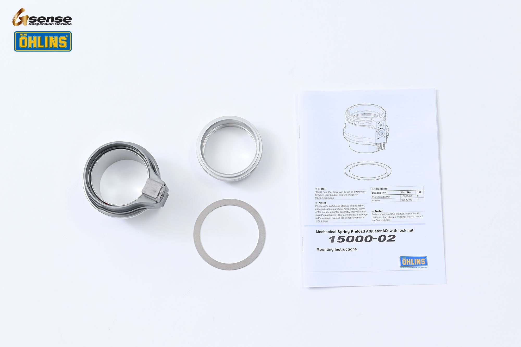 OHLINS MX＆EDプリロードアジャスター 15000-02 – OHLINS日本国内正規