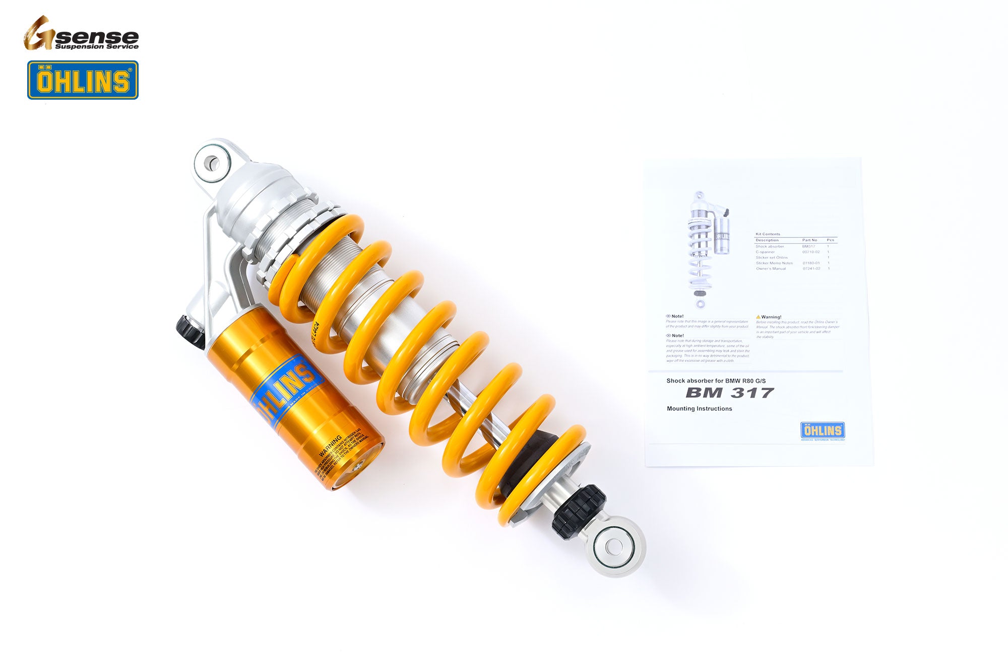 OHLINS BM317 S46PR1C1 – OHLINS日本国内正規代理店 G sense Web store