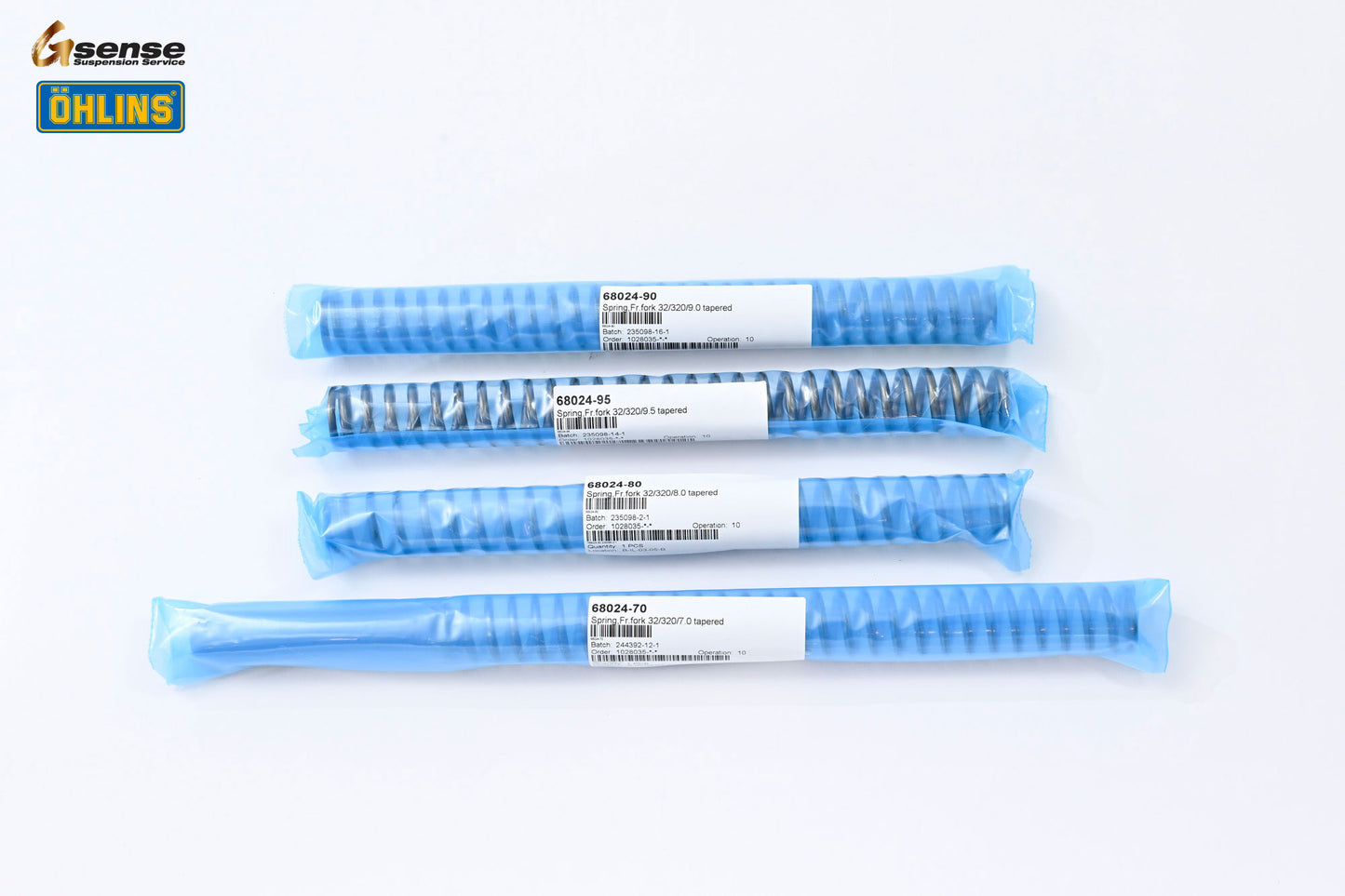 OHLINS FSK160トップキャップ＆スプリングキット