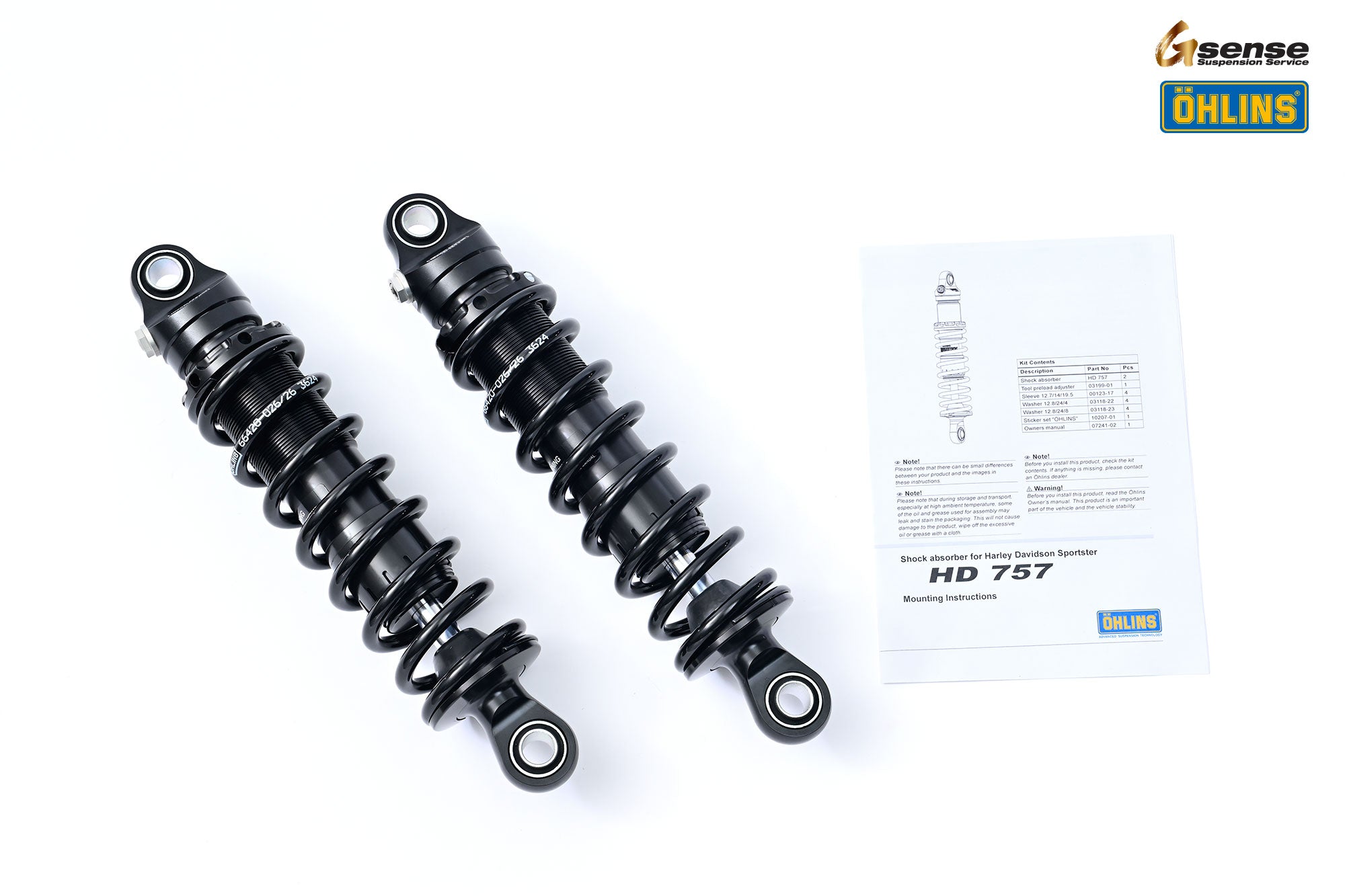 OHLINS HD757 S36D Blackline – OHLINS日本国内正規代理店 G sense Web