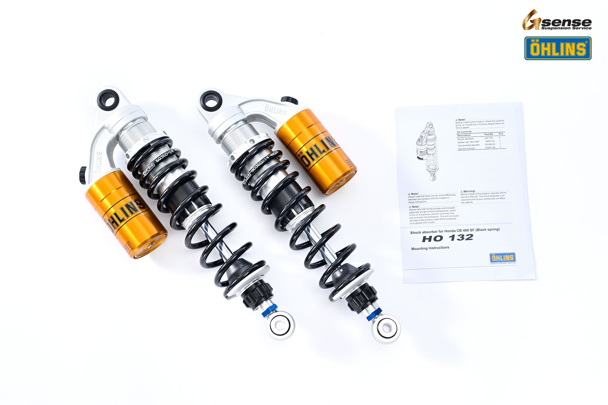 CB400SF / SB（ALL） – OHLINS日本国内正規代理店 G sense Web store