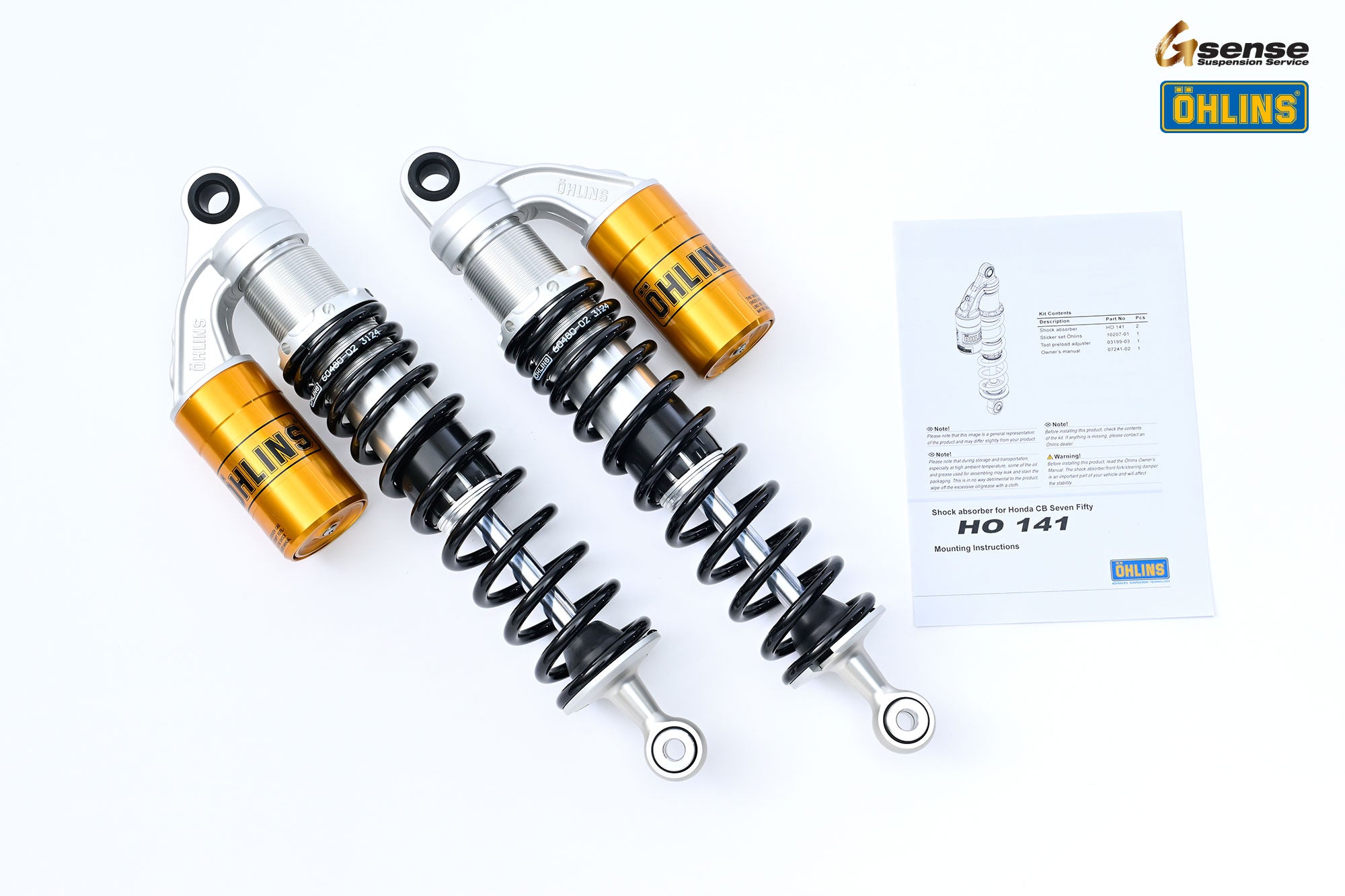 OHLINS HO141 S36P – OHLINS日本国内正規代理店 G sense Web store
