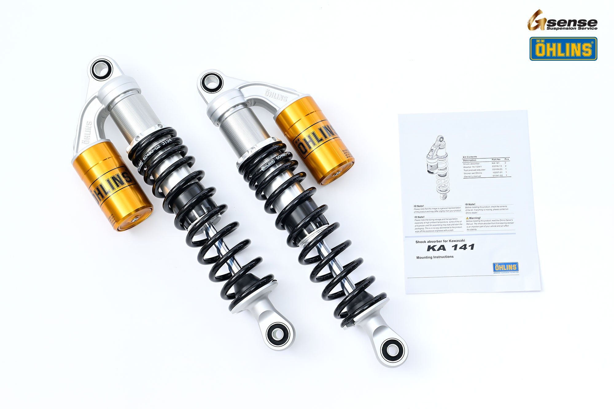 ZRX400（ALL） – OHLINS日本国内正規代理店 G sense Web store