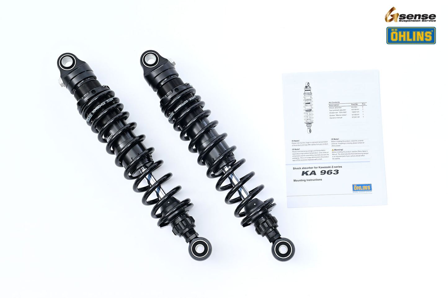 OHLINS KA963 S36DR1L Blackline