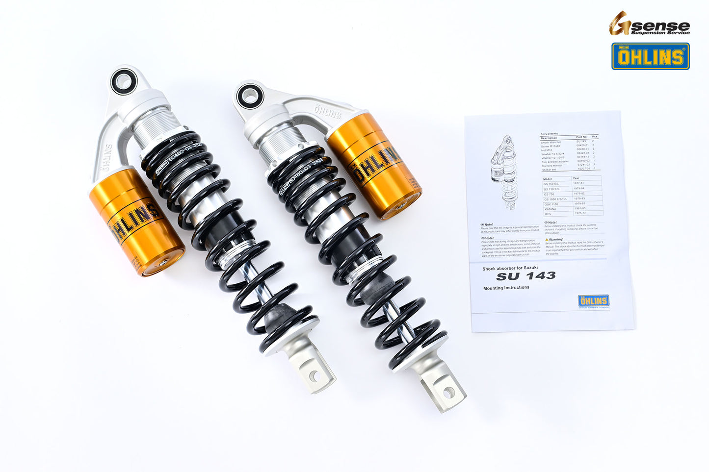 【キャンペーン対象品】OHLINS SU143 S36P