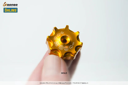 OHLINSグランドツインショック用 Compアジャスター TTX-RTタイプ左右セット