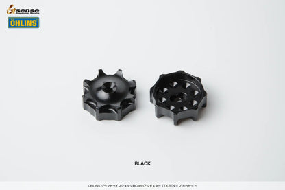 OHLINSグランドツインショック用 Compアジャスター TTX-RTタイプ左右セット